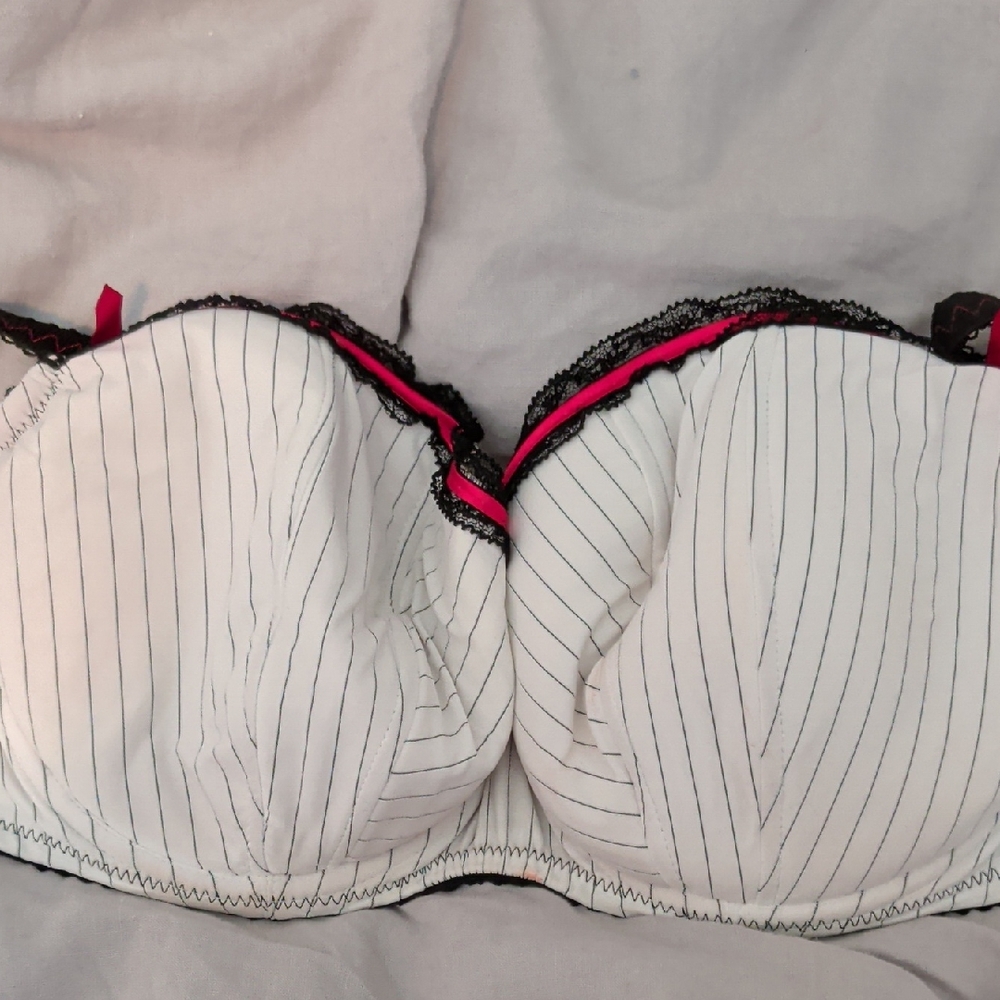 Ewa Michalak Pinstripe Bra Size 80G